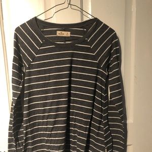 Long sleeve stripped shirt